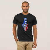 CNMI Vinger Hart Black-Out T-Shirt (Voorkant volledig)