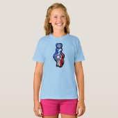 CNMI Vinger Hart Zwart T-shirt (Voorkant volledig)