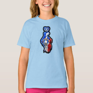 CNMI Vinger Hart Zwart T-shirt