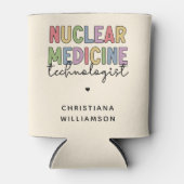 CNMT-cadeaus voor Custom Nuclear Medicine Technolo Blikjeskoeler (Voorkant)