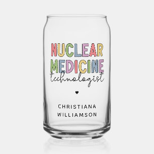 CNMT-cadeaus voor Custom Nuclear Medicine Technolo Blikvorm Glas