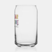 CNMT-cadeaus voor Custom Nuclear Medicine Technolo Blikvorm Glas (Links)
