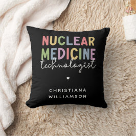 CNMT-cadeaus voor Custom Nuclear Medicine Technolo Kussen
