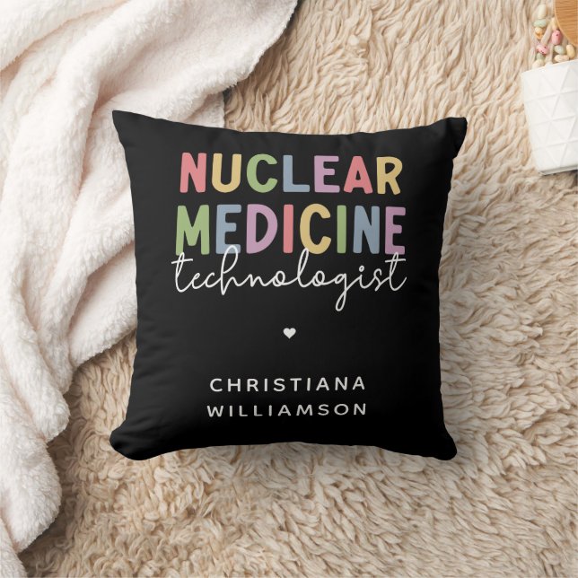 CNMT-cadeaus voor Custom Nuclear Medicine Technolo Kussen (Deken)