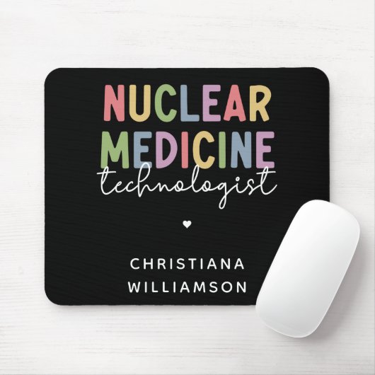 CNMT-cadeaus voor Custom Nuclear Medicine Technolo Muismat (Met muis)