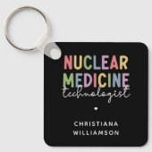 CNMT-cadeaus voor Custom Nuclear Medicine Technolo Sleutelhanger (Voorkant)