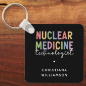 CNMT-cadeaus voor Custom Nuclear Medicine Technolo Sleutelhanger (Voorkant)