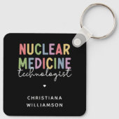 CNMT-cadeaus voor Custom Nuclear Medicine Technolo Sleutelhanger (Achterkant)