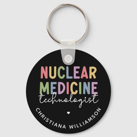 CNMT-cadeaus voor Custom Nuclear Medicine Technolo Sleutelhanger (Voorkant)