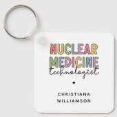 CNMT-cadeaus voor Custom Nuclear Medicine Technolo Sleutelhanger (Voorkant)