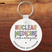 CNMT-cadeaus voor Custom Nuclear Medicine Technolo Sleutelhanger (Voorkant)