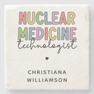 CNMT-cadeaus voor Custom Nuclear Medicine Technolo Stenen Onderzetter