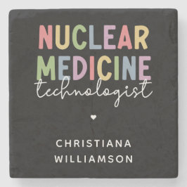 CNMT-cadeaus voor Custom Nuclear Medicine Technolo Stenen Onderzetter