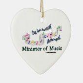 Cnotes Minister van Muziek Keramisch Ornament (Rechts)