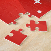 CNSA China ruimte kunst. Legpuzzel (Zijkant)