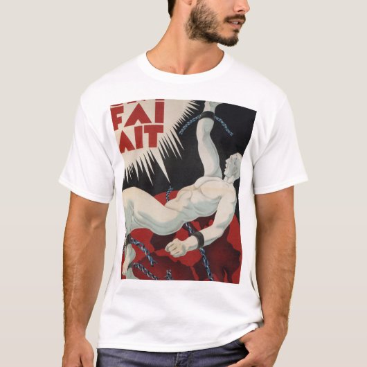 CNT. FAI. AIT (1937)_Poster Propaganda T-shirt (Voorkant)