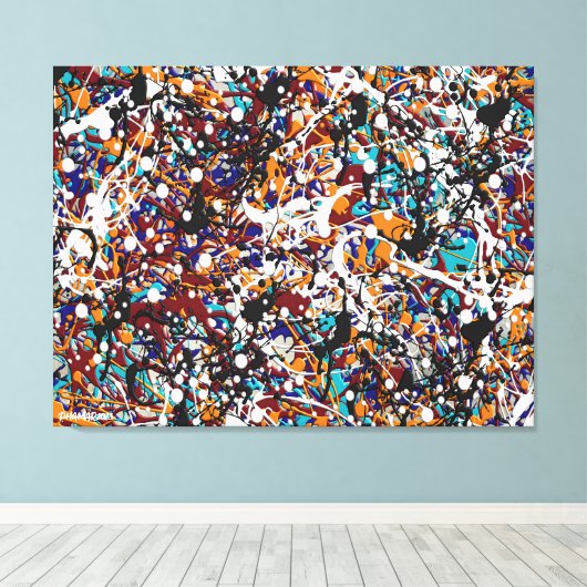 CNVS_001 CANVAS AFDRUK (Insitu (Houten vloer))