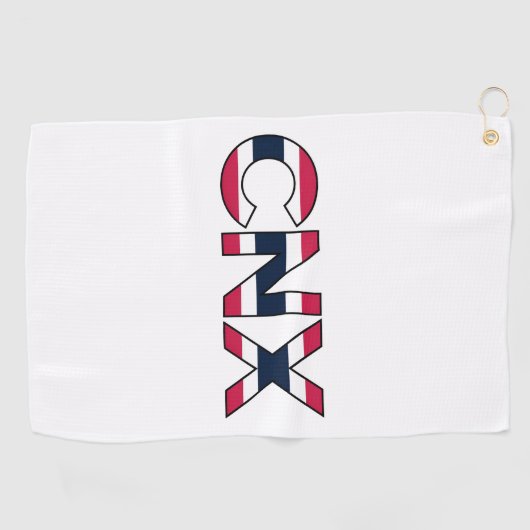 CNX Golf Handdoek (Horizontaal)