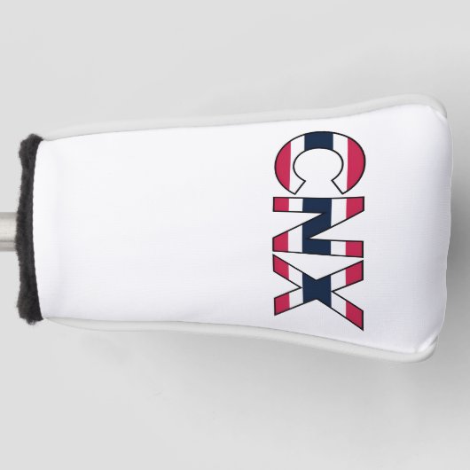 CNX Putter Hoesje Golfheadcover (Voorkant)