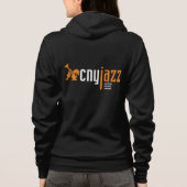 CNY Jazz Zip Front Hoodie (Achterkant)