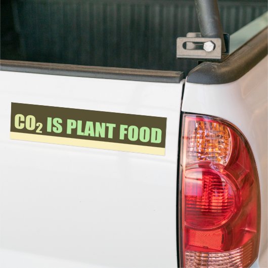 CO2 is Plant Bumpersticker (Op Truck)