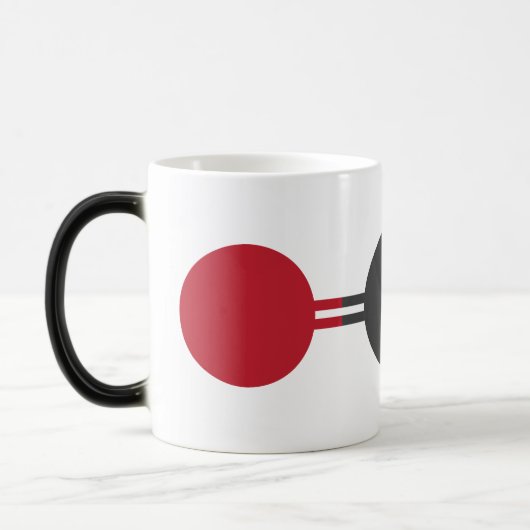 CO2-moleculaire structuur Magische Mok (Links)