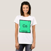 Co - Coleridge Grappig Chemie Element Symbool T-sh T-shirt (Voorkant volledig)