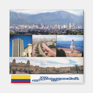CO - Colombia - Bogotà - Mozaïek - Collage Magneet