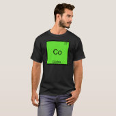 Co - Cortes Grappig Chemie Element Symbool T-Shirt (Voorkant volledig)