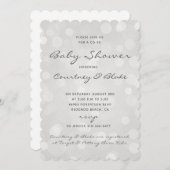 Co-Ed Baby Invitation Kaart (Voorkant / Achterkant)
