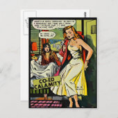 Co Ed Calamity Briefkaart (Voorkant / Achterkant)