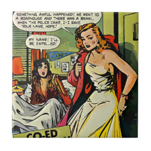 Co Ed Calamity Tegeltje