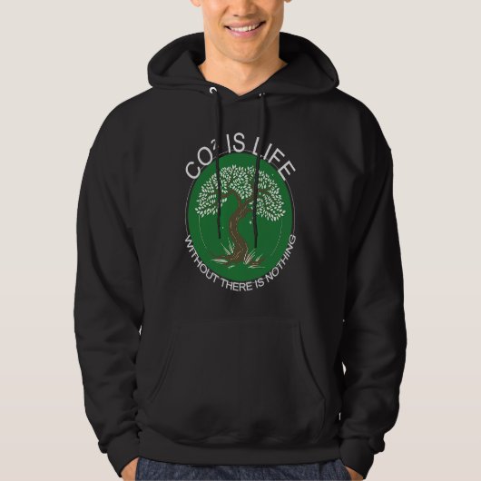 CO² Is Life Without There Is Nothing Sea Animal Oc Hoodie (Voorkant)