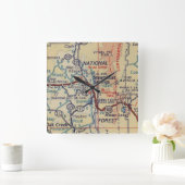 CO-kaart voor  stuurboot Springs Vierkante Klok (Huis)