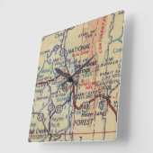 CO-kaart voor  stuurboot Springs Vierkante Klok (Hoek)