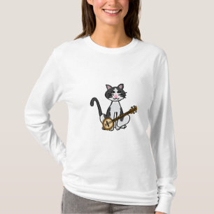 CO- Kat dat het Banjo-Shirt speelt T-shirt