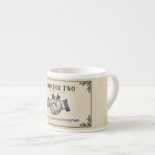 Co-op voor twee - Kleine 6oz Espresso Cup B Espresso Kop (Voorkant rechts)