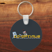 Co-Optimus Sleutelhanger (blauw) (Voorkant)