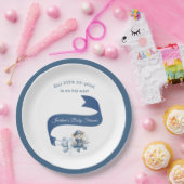 Co-piloot is op weg Baby Boy Shower Bord (Feest)