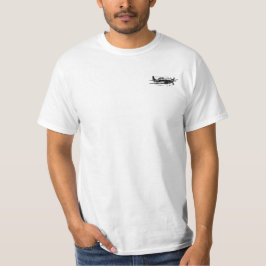 Co-Pilot Rules WWII Plane Humor Tee T-shirt