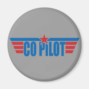 Co-Pilot Wings Badge - Luchtvaart Magneet
