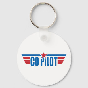 Co-Pilot Wings Badge - Luchtvaart Sleutelhanger