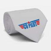 Co-Pilot Wings Badge - Luchtvaart Stropdas (Opgerold)