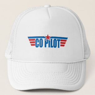 Co-Pilot Wings Badge - Luchtvaart Trucker Pet