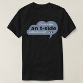 Co ris a tha an side coltach anis Scottish Gaelic T-shirt (Design voorkant)