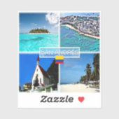 CO San Andres - Johnny Cay - San Louis - Sticker (Vel)