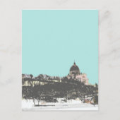 Côte-des-Neiges & Oratoire Saint-Joseph Briefkaart (Voorkant)
