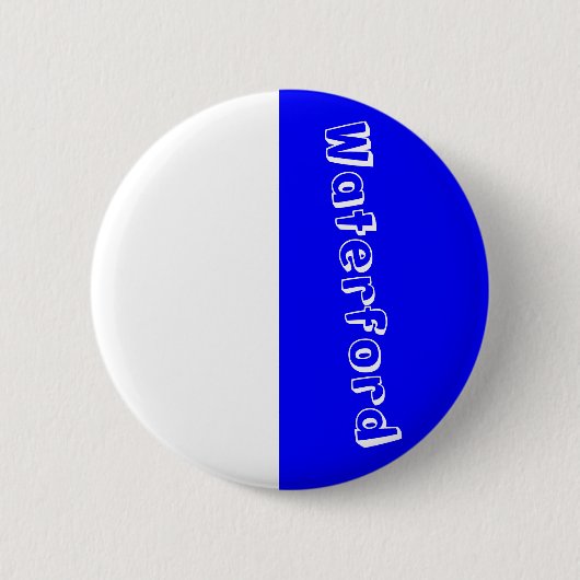 Co Waterford Badge Ronde Button 5,7 Cm (Voorkant)