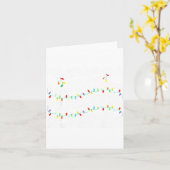 Co-workers Are Like Christmas Lights They Hang Tog Kaart (Gele Bloem)