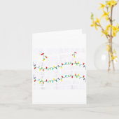 Co-workers Are Like Christmas Lights They Hang Tog Kaart (Gele Bloem)